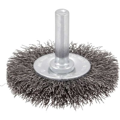 Stanley Crimped Steel Wire Wheel Brush 50mm 6mm Shank