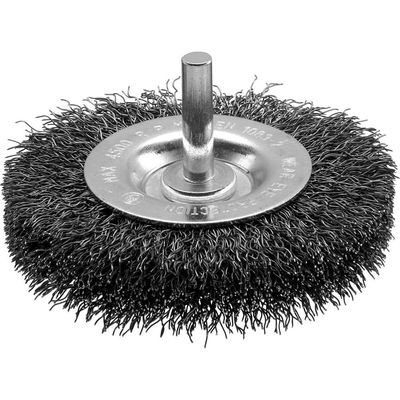 Stanley Crimped Steel Wire Wheel Brush 75mm 6mm Shank