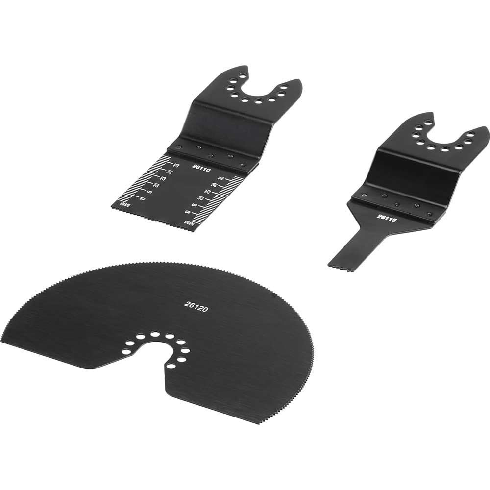 Stanley 3 Piece OIS Oscillating Multi Tool Cutting Blade Set - Image 1