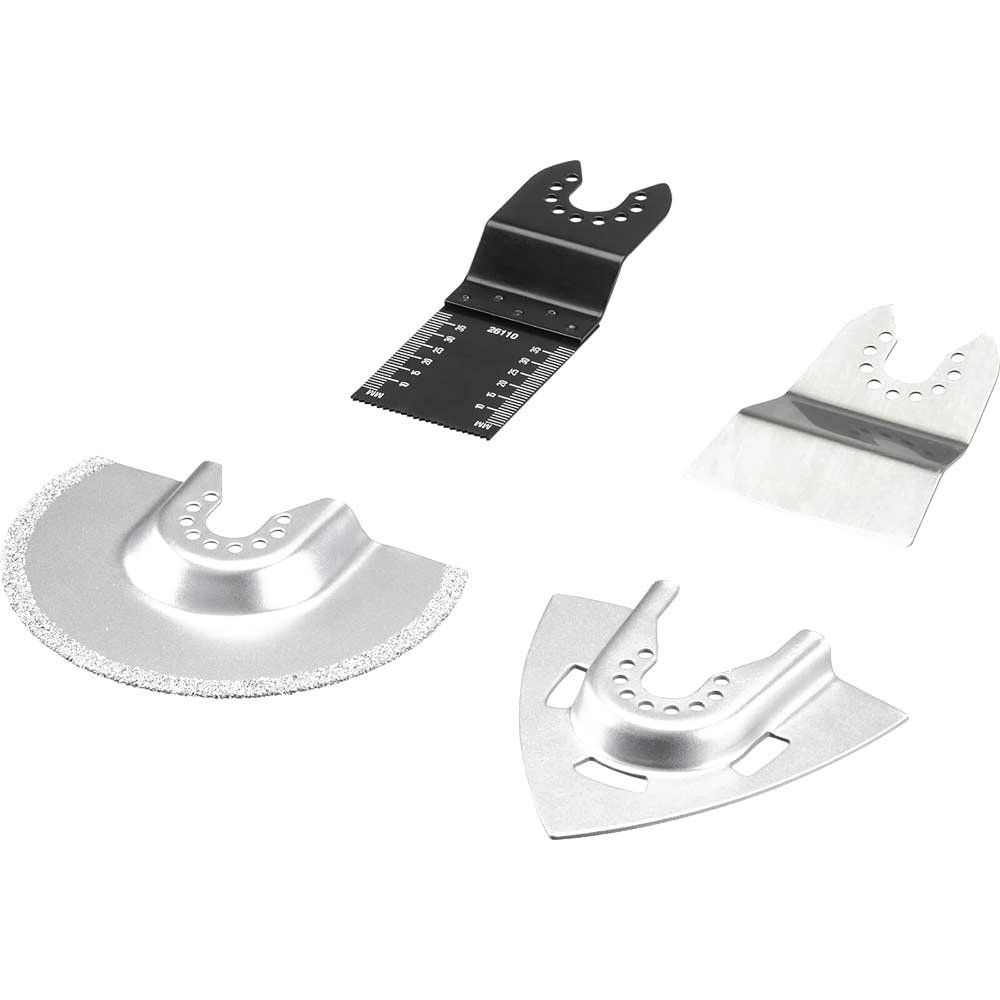 Stanley FatMax 4 Piece OIS Oscillating Multi Tool Tiling Blade Set - Image 1