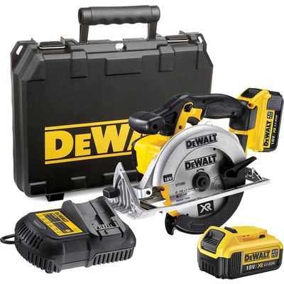 Dewalt DCS391M2-GB Dcs391M2 Premium Xr Circular Saw 165Mm 18V 2 X 4.0Ah Li-Ion