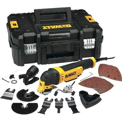 Dewalt DEW315KT-GB Dwe315Kt Multi-Tool Quick Change Kit & Tstak 300W 240V