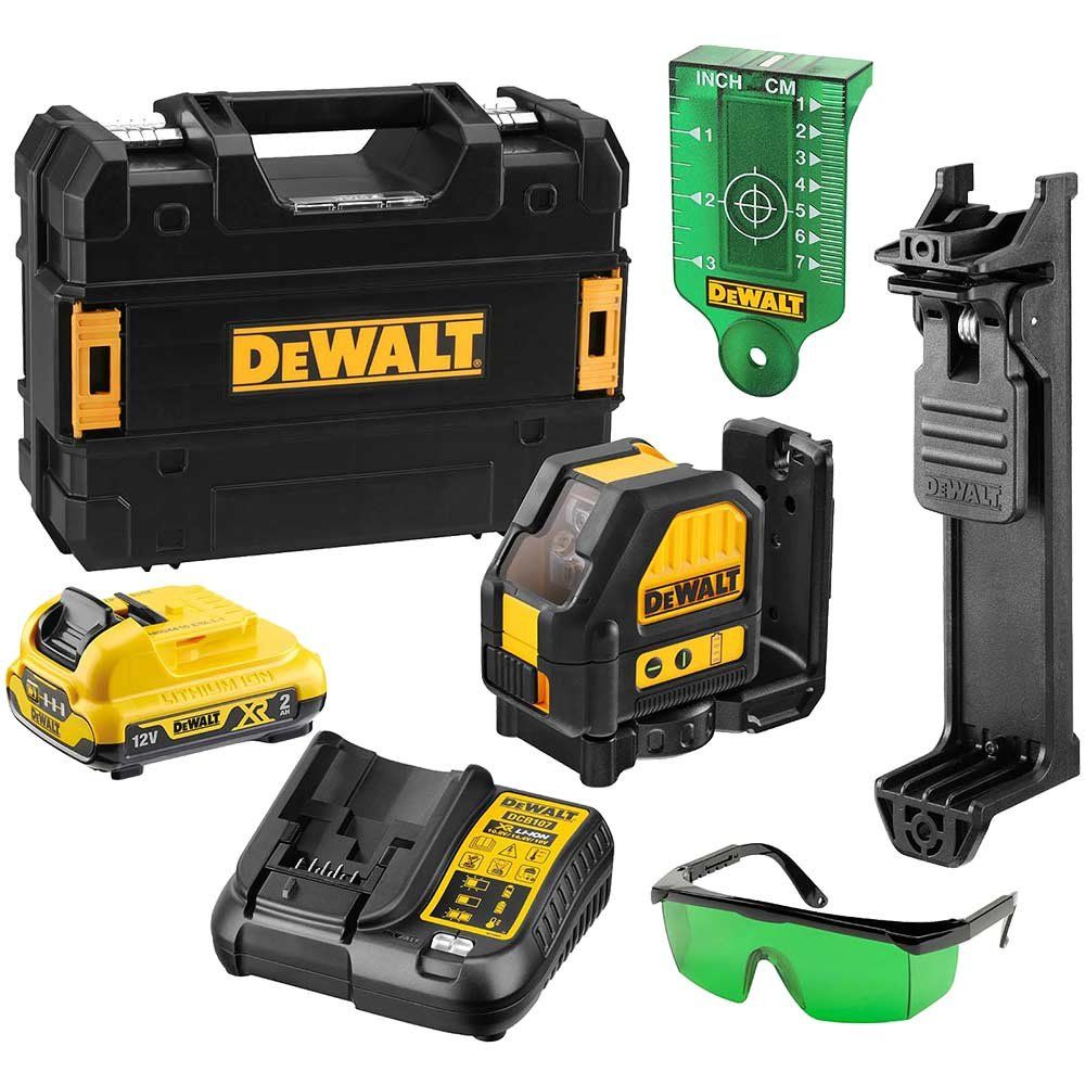 Dewalt DCE088D1G-GB Dce088D1G Self-Levelling Green Cross Line Laser 12V 1 X 2.0Ah Li-Ion - Image 1