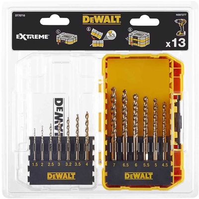 Dewalt DT70710-QZ Dt70710 Extreme 2 Metal Drilling Set 13 Piece