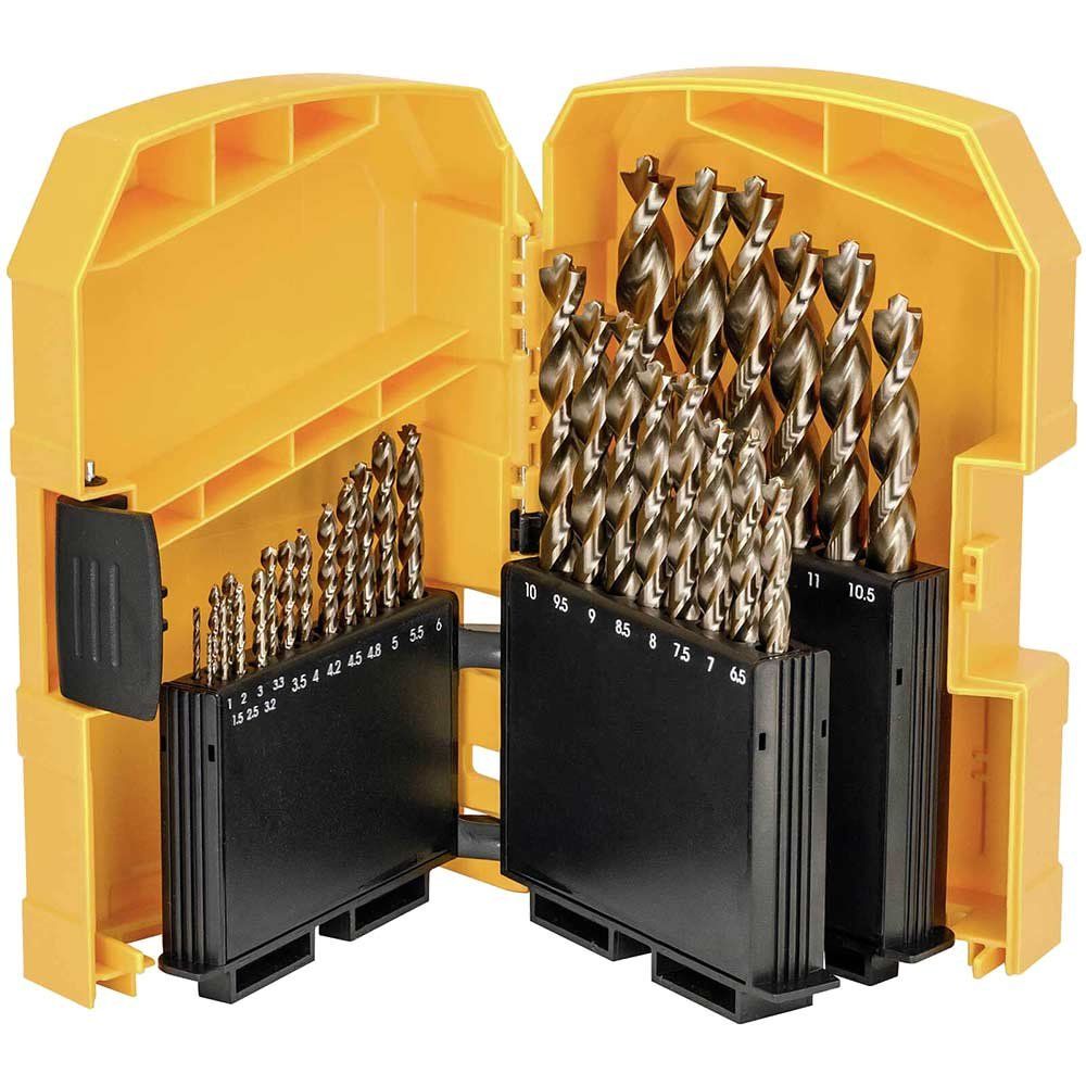 DeWalt 29 Piece HSS E Cobalt Drill Bit Set - Image 1