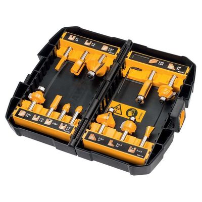 DeWalt 12 Piece 8mm Router Bit Set
