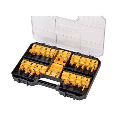DeWalt 22 Piece 8mm Router Bit Set