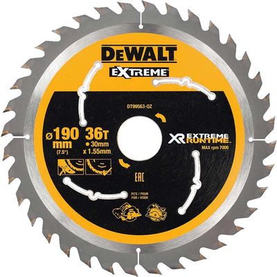 Dewalt DT99563-QZ Xr Flexvolt Circular Saw Blade 190 X 30Mm X 36T