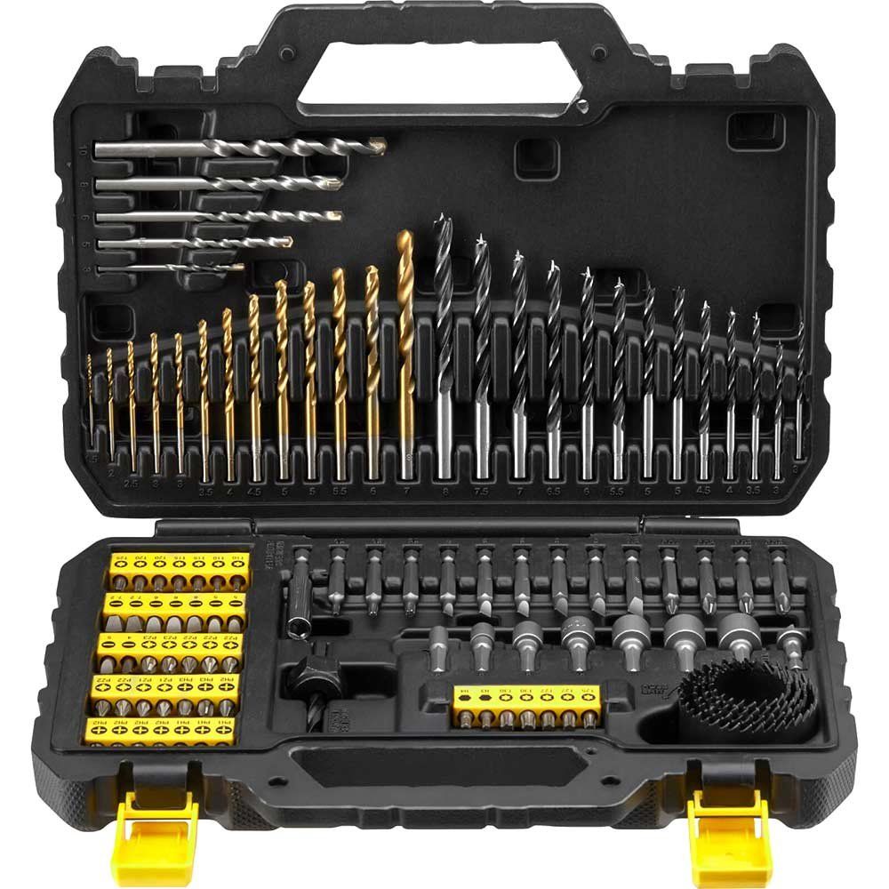 Stanley 100 Piece Drill and Screwdriver Bit Set - Image 1