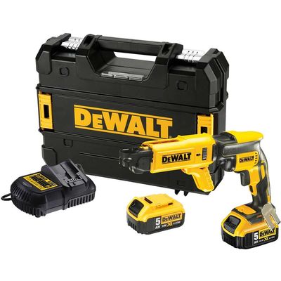 Dewalt DCF620P2K-GB Dcf620P2K Brushless Collated Drywall Screwdriver 18V 2 X 5.0Ah Li-Ion
