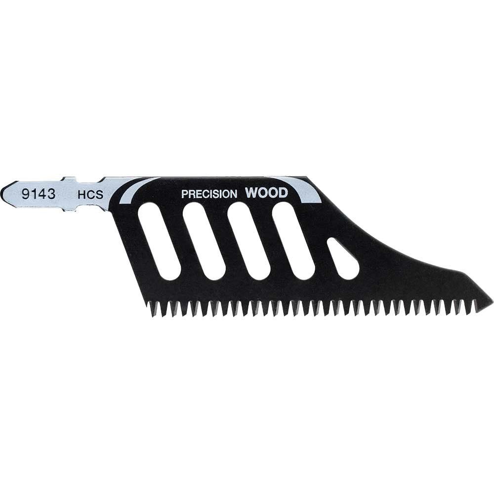 Stanley Precision Straight Cutting Jigsaw Blade for Wood Pack of 1 - Image 1