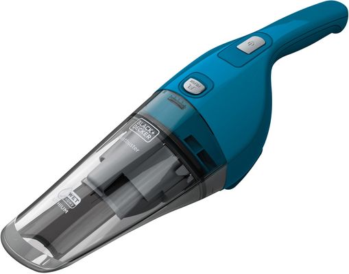 Black and Decker 7.2V Lithium-Ion Wet Dry Cordless Dustbuster - Blue - Thumbnail 2