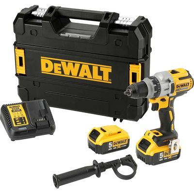 Dewalt DCD991P2-GB Dcd991P2 Brushless 3 Speed Drill Driver 18V 2 X 5.0Ah Li-Ion