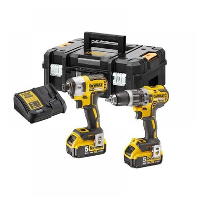 Dewalt DCK266P2T-GB Dck266P2T Xr Brushless Twin Pack 18V 2 X 5.0Ah Li-Ion