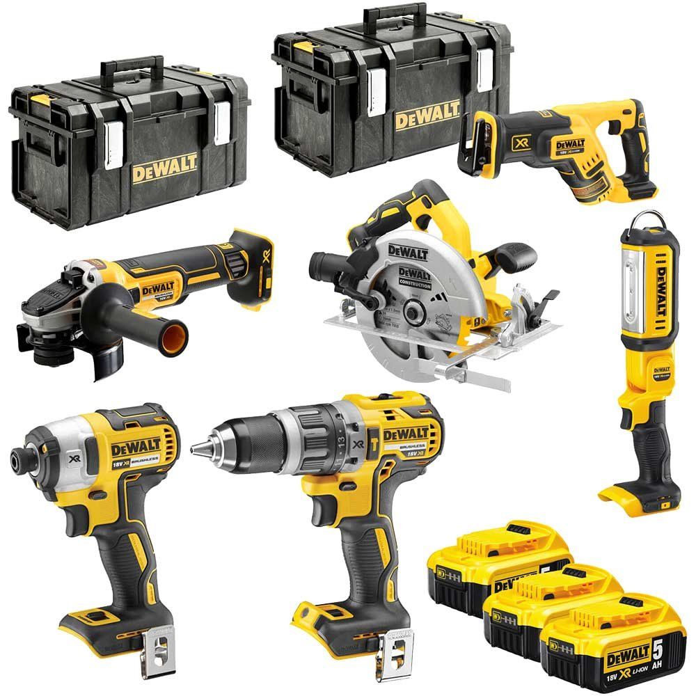 Dewalt DCK623P3-GB Dck623P3 18V Xr Brushless Kit 6 Piece - Image 1
