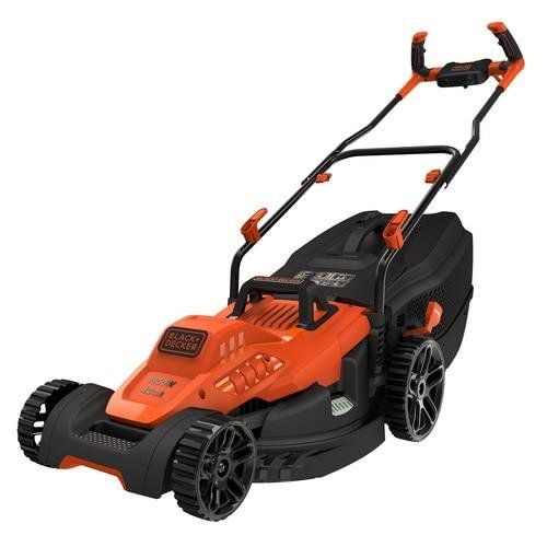 Black & Decker BEMW481BH-GB lawn mower Push lawn mower AC Black, Orange - Image 1