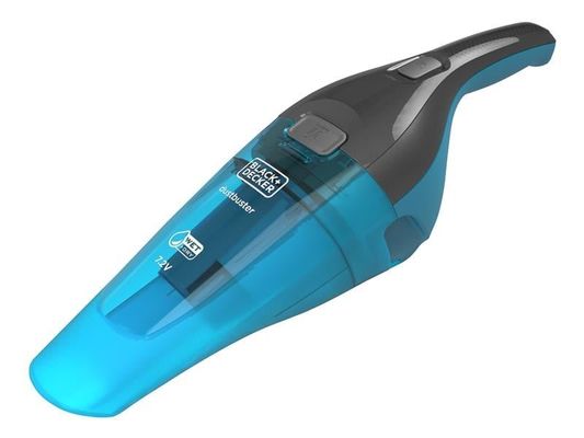 BLACK DECKER Wet & Dry Dustbuster WDC215WA-GB Handheld Vacuum Cleaner - Blue, Blue