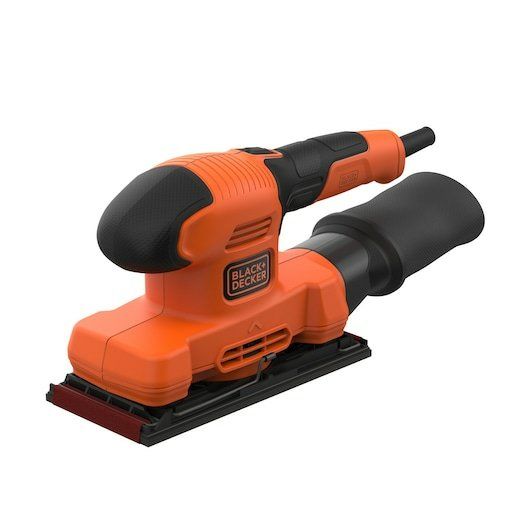 Black & Decker BEW220-GB portable sander Sheet sander 14000 RPM Black, Orange - Image 1