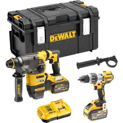 Dewalt DCK2033X2-GB Dck2033X2 Xr Flexvolt Twin Pack 18/54V 2 X 9.0/3.0Ah Li-Ion
