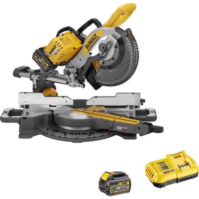 Dewalt DCS727T2-GB Dcs727T2 Xr Flexvolt Slide Mitre Saw 250Mm 54V 2 X 2.0Ah Li-Ion
