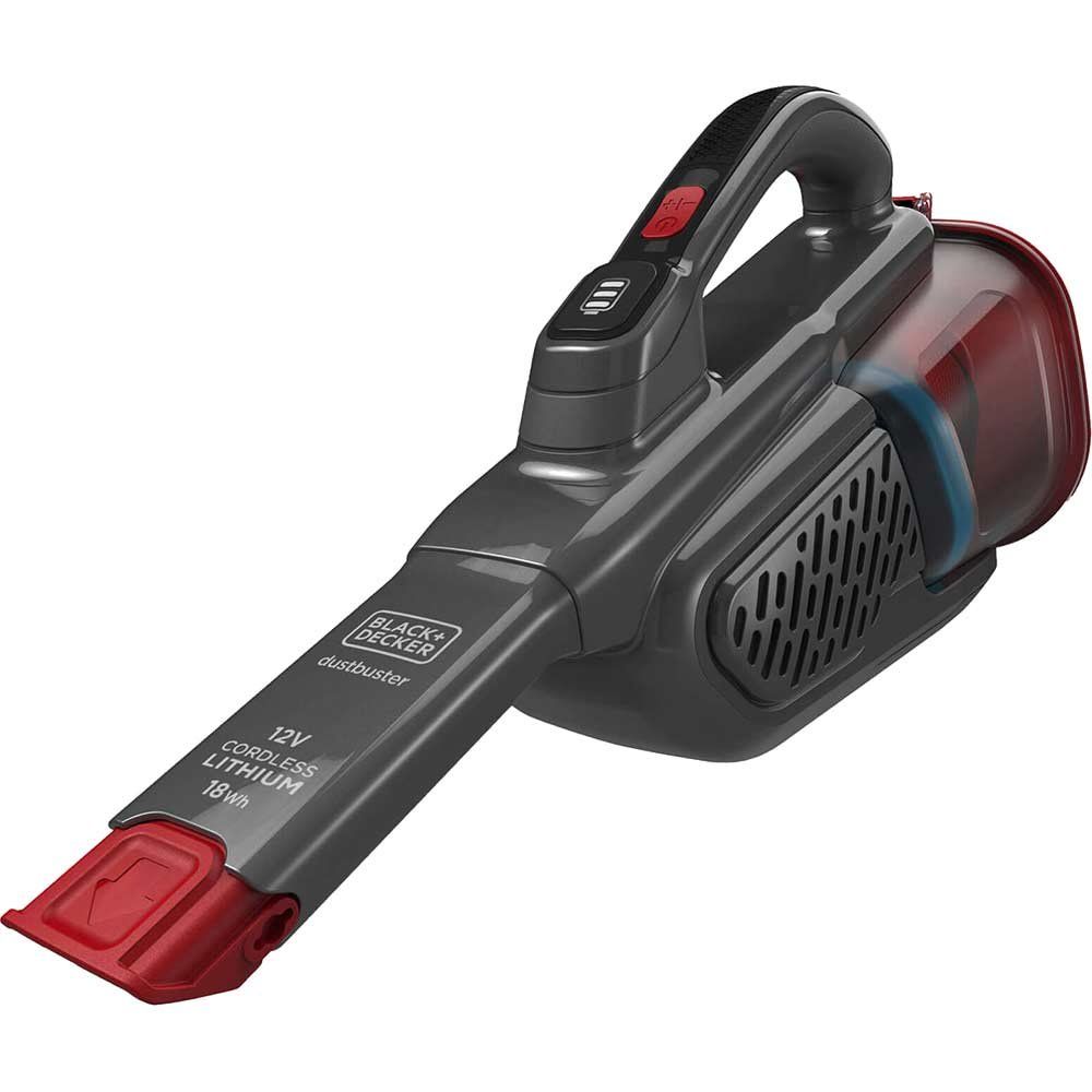 Black and Decker BHHV315J 12v Cordless Dustbuster Hand Vacuum 1 x 1.5ah Integrated Li-ion Battery Charger No Case - Image 1