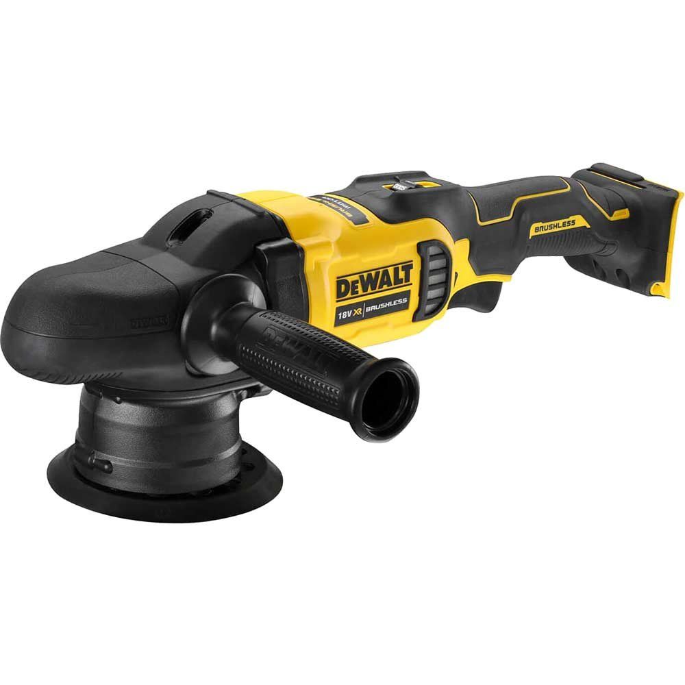 DeWalt DCM848 18v XR Cordless Brushless 125mm Dual Action Polisher No Batteries No Battery Charger No Case - Image 1