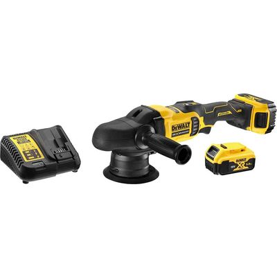 Dewalt DCM848P2-GB Dcm848P2 Xr Brushless Polisher 125Mm 18V 2 X 5.0Ah Li-Ion