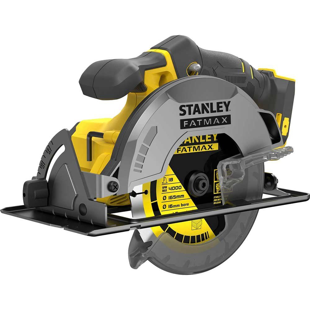 Stanley Fatmax V20 SFMCS500 18v Cordless Circular Saw 165mm No Batteries No Battery Charger No Case - Image 1