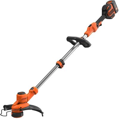 Black and Decker BCSTA5362 36v Cordless Telescopic Grass Trimmer 330mm 1 x 2ah Li-ion Battery Charger