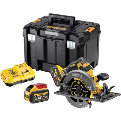 Dewalt DCS579X2-GB Dcs579X2 Xr Flexvolt Circular Saw 190Mm 54V 2 X 9.0Ah Li-Ion