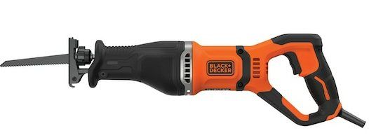 Black & Decker BES301-GB reciprocating saw Black, Orange
