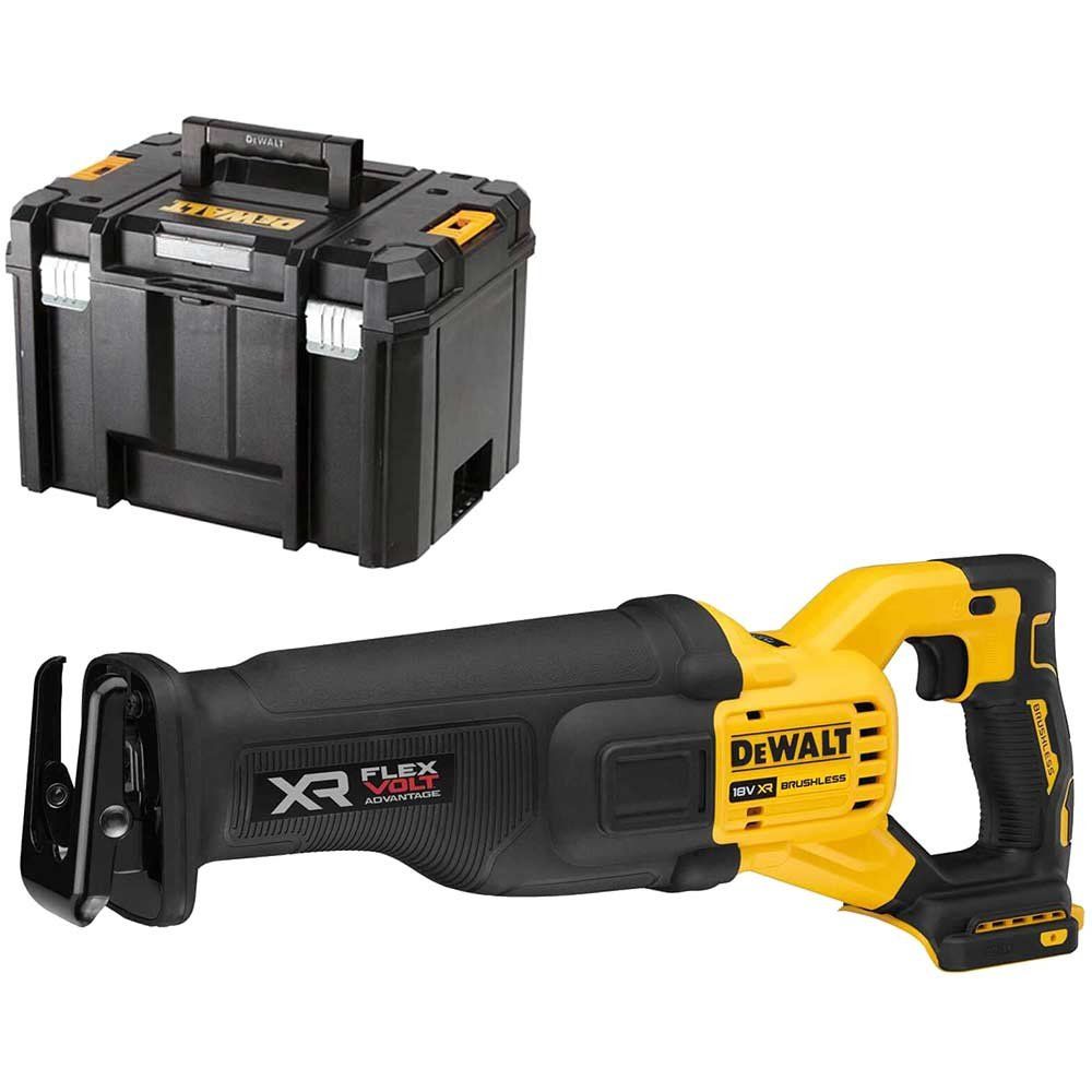 DeWalt DCS386 18v XR Cordless Brushless FLEXVOLT High Power Reciprocating Saw No Batteries No Battery Charger Case - Image 1