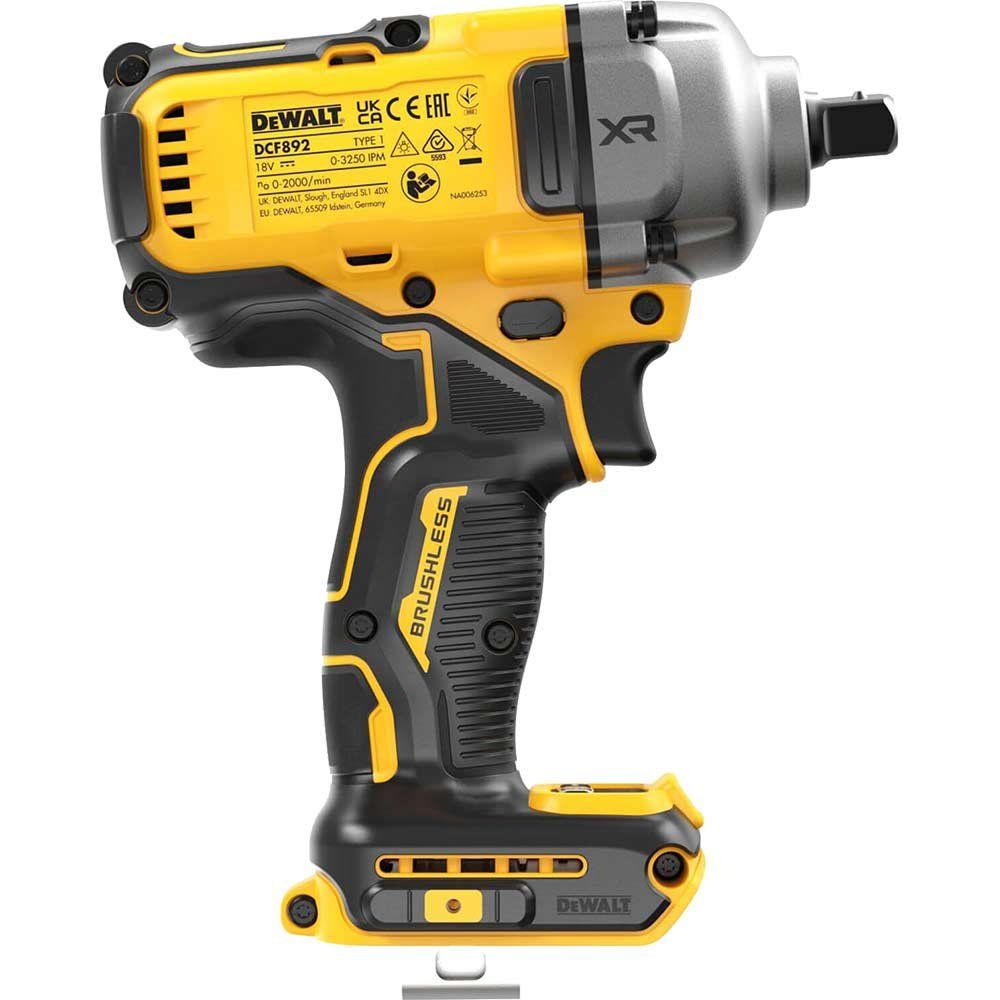 Dewalt DCF892N-XJ Dcf892N Xr Bl High Torque 1/2In Impact Wrench 18V Bare Unit - Image 1