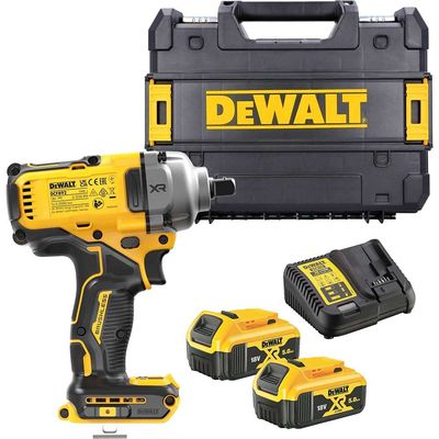 Dewalt DCF892P2T-GB Dcf892P2T Xr Bl High Torque 1/2In Impact Wrench 18V 2 X 5.0Ah Li-Ion