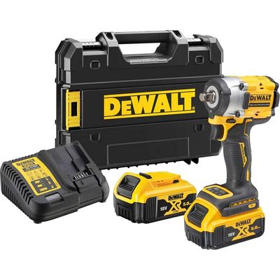 Dewalt DCF921P2T-GB Dcf921P2T Xr Bl 1/2In Impact Wrench 18V 2 X 5.0Ah Li-Ion