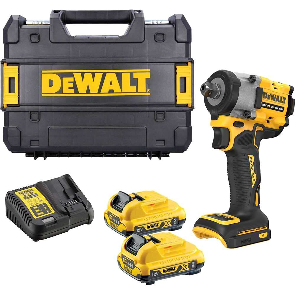 Dewalt DCF922D2T-GB Dcf922D2T Xr Bl 1/2In Impact Wrench 18V 2 X 2.0Ah Li-Ion - Image 1