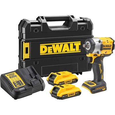 Dewalt DCF921D2T-GB Dcf921D2T Xr Bl 1/2In Impact Wrench 18V 2 X 2.0Ah Li-Ion
