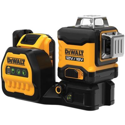 Dewalt DCE089D1G18-GB Dce089D1G18 3 X 360° Green Multi-Line Laser 12/18V 1 X 2.0Ah Li-Ion - Thumbnail 2