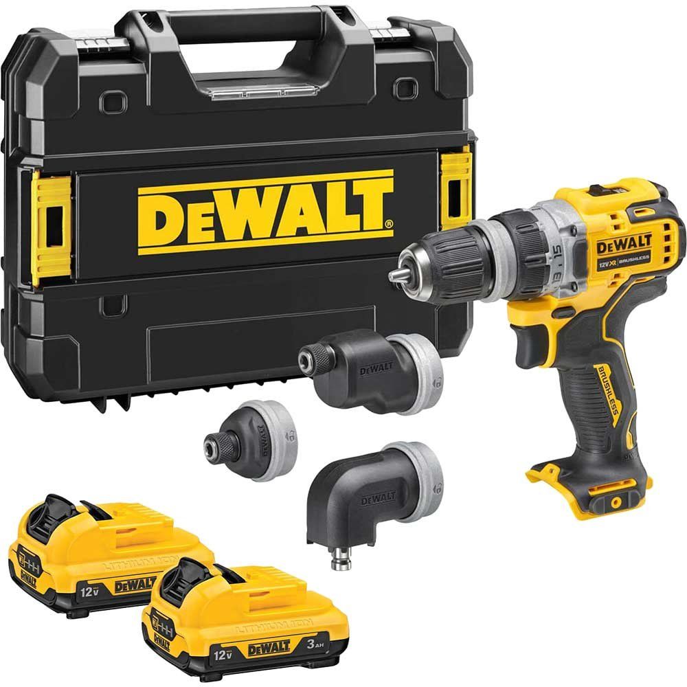 Dewalt DCD703L2T-GB Dcd703L2T Xr Bl Multi-Head Drill Driver 12V 2 X 3.0Ah Li-Ion - Image 1