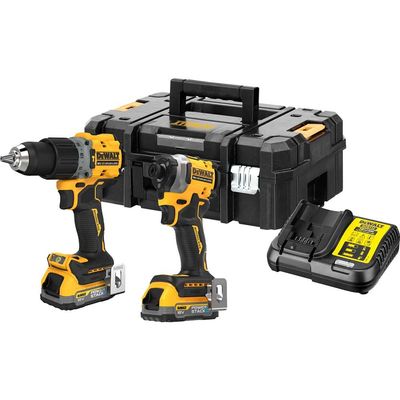 Dewalt DCK2050E2T-GB Dck2050E2T Xr Bl Powerstack™ Twin Kit 18V