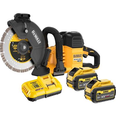Dewalt DCS691X2-GB Dcs691X2 Xr Flexvolt 230Mm Cut-Off Saw 54V 2 X 9.0Ah Li-Ion