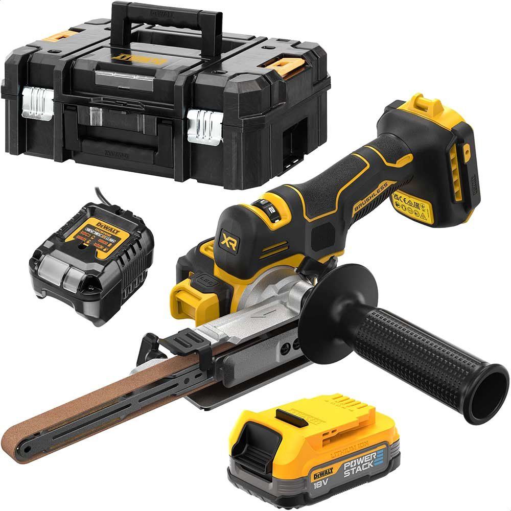 Dewalt DCM200E2T-GB Dcm200E2T Xr Brushless Band File 18V 2 X 1.7Ah Powerstack™ Li-Ion - Image 1