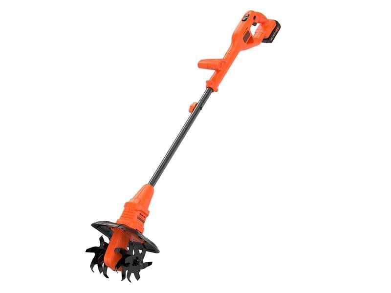BLACK DECKER BETL1820L-GB Cordless Tiller - Orange - Image 1