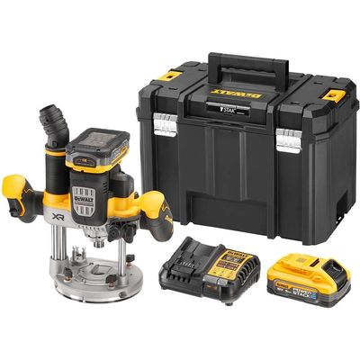 Dewalt DCW620H2-GB Dcw620H2 1/2In Plunge Router 18V 2 X 5.0Ah Powerstack™ Li-Ion