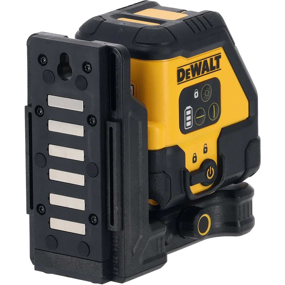 DeWalt USB Rechargeable Cross Line Red Beam Laser Level - Image 1