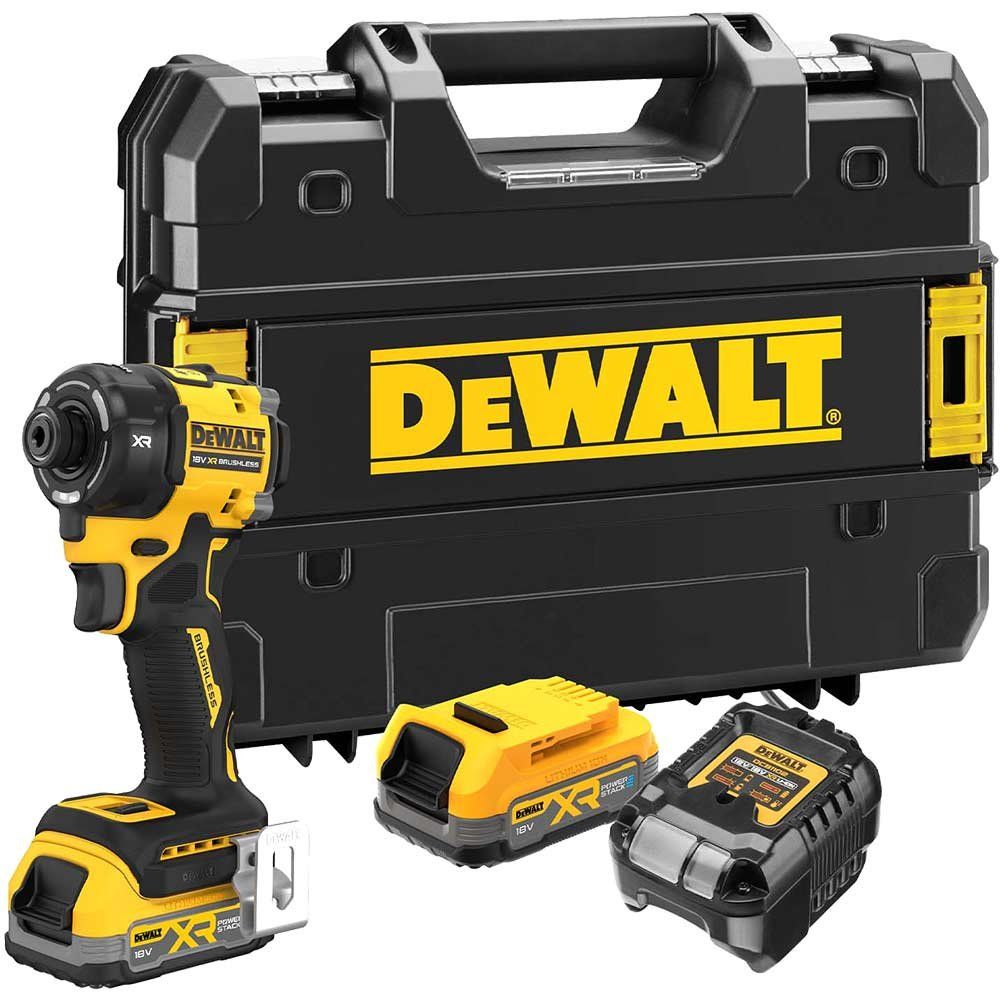 Dewalt DCF870E2T-GB Dcf870E2T Hyrdralic Impact Driver 18V 2 X 1.7Ah Powerstack™ Li-Ion - Image 1