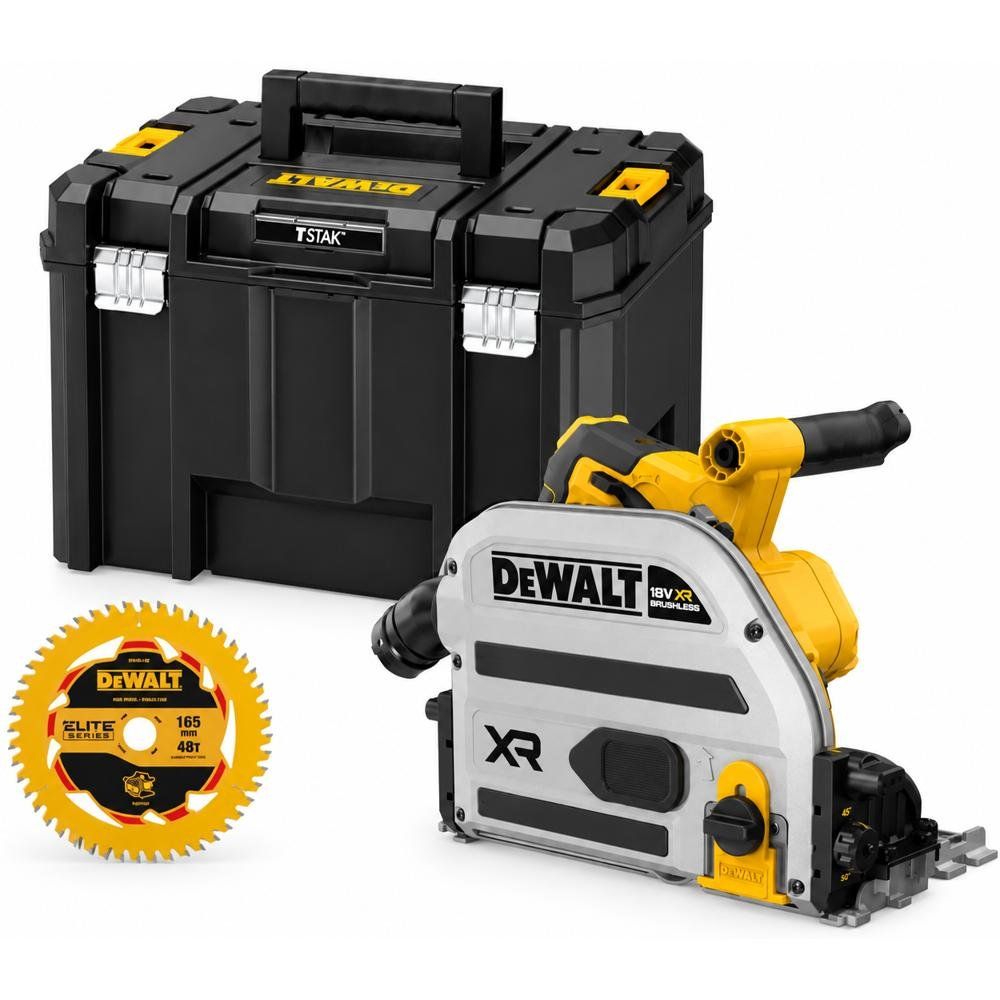 DeWalt DCS525 18v XR Cordless Brushless Plunge Saw 165mm - Image 1
