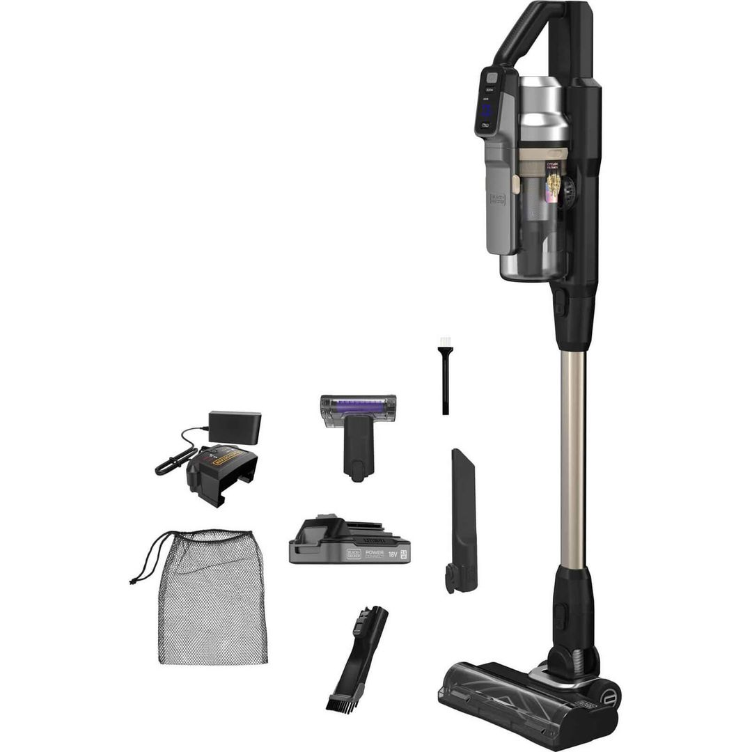 Black and Decker BSV525BLP 18v Cordless Brushless Powerseries Pet Vacuum Cleaner 1 x 2.5ah Li-ion Battery Charger - Image 1