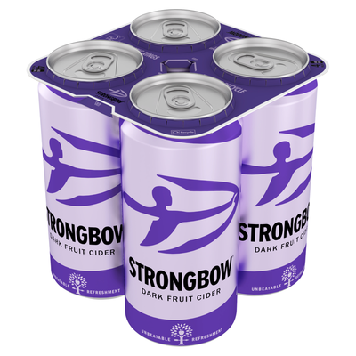 Strongbow Dark Fruit Cider 4% ABV Can 4x440ml