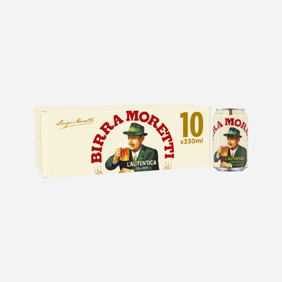 Birra Moretti Lager Beer Cans - Thumbnail 2
